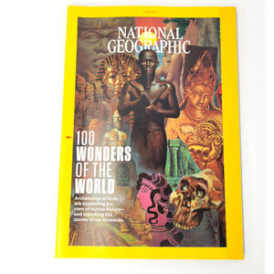 National Geographic Magazine November 2011- 100 Wonders Of The World Back Issue